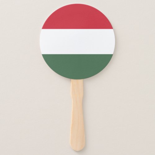 Hungary Flag Hand Fan