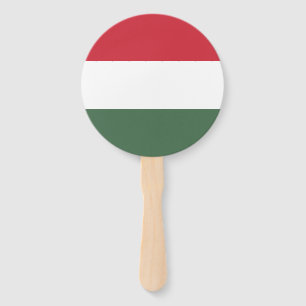 Hungary Flag Hand Fan