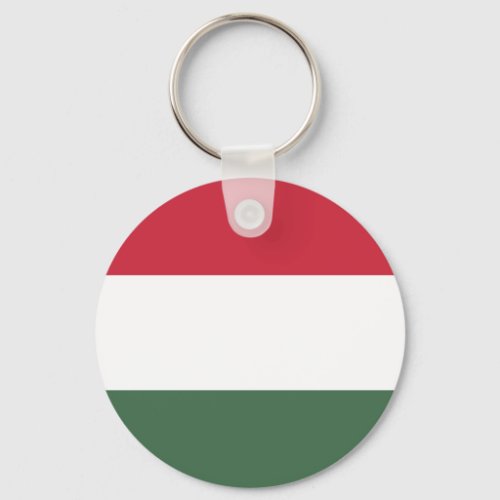 Hungary Flag Keychain