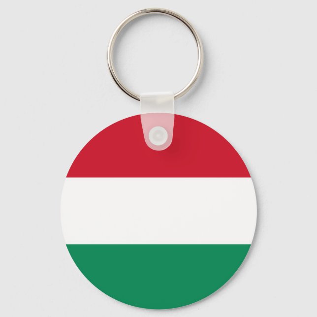Hungary flag keychain (Front)