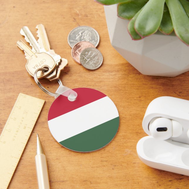 Hungary flag keychain (Desk)