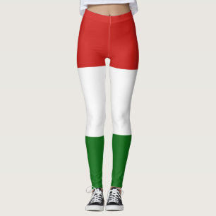 Hungary flag leggings