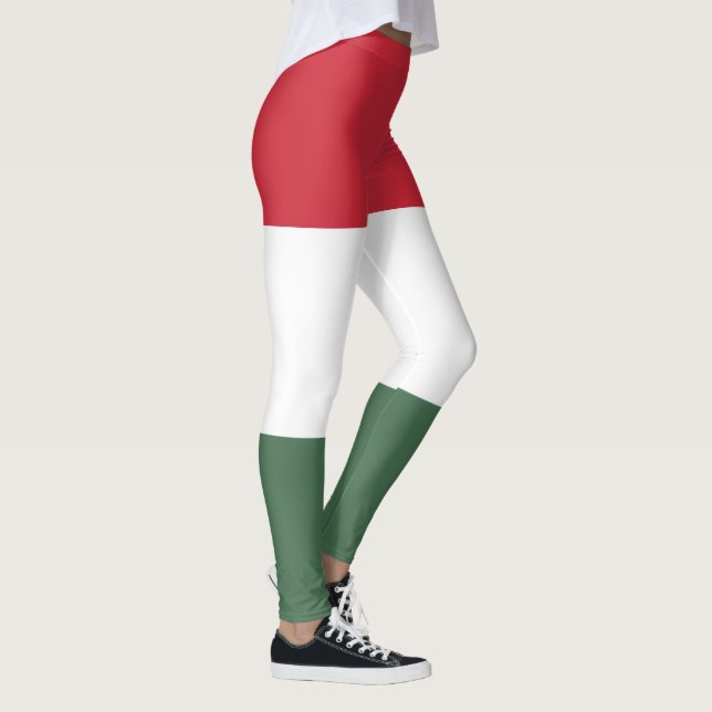 Hungary Flag Leggings (Right)