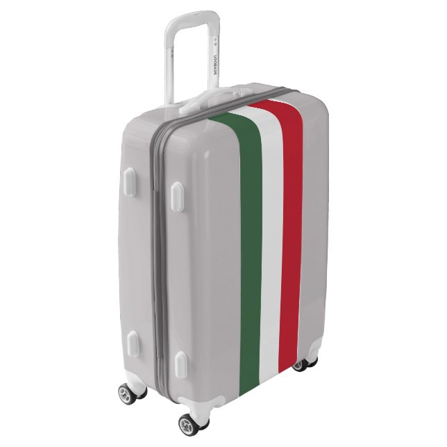 Hungary Flag Luggage (Rotated Left)