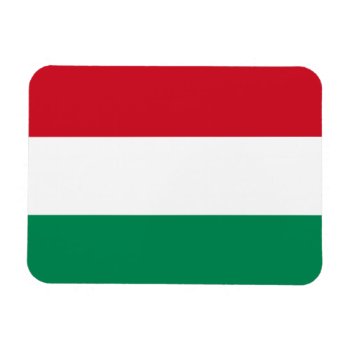 Hungary Flag Magnet by FlagWare at Zazzle