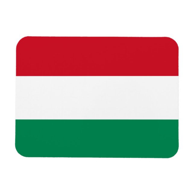 Hungary Flag Magnet (Horizontal)
