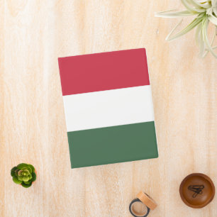Hungary flag mini binder