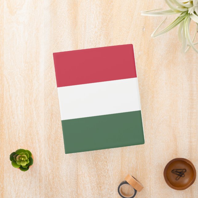 Hungary flag mini binder (InSitu)