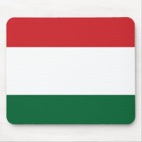 Hungary flag mouse pad