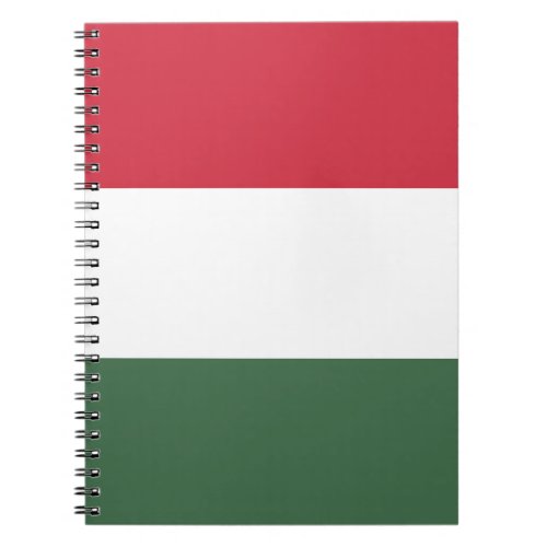 Hungary Flag Notebook