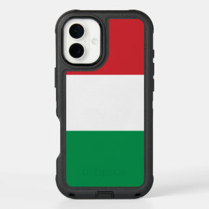Hungary Flag iPhone 16 Plus Case