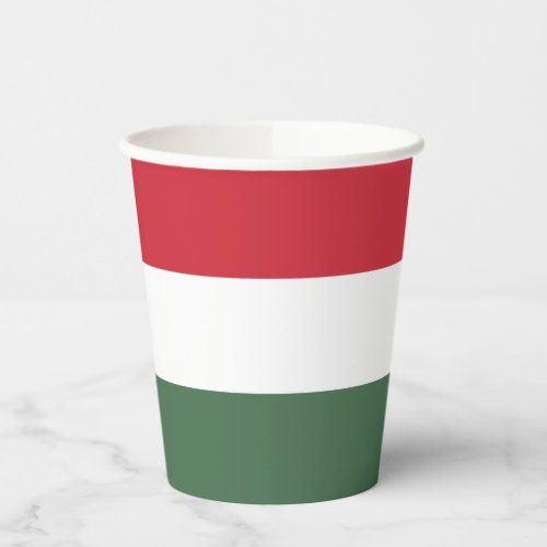 Hungary Flag Paper Cups