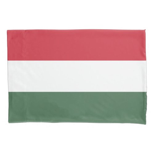 Hungary Flag Pillow Case