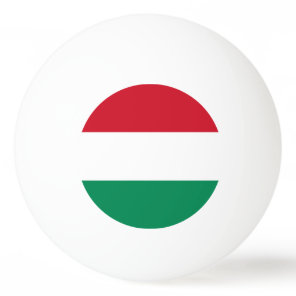 Hungary Flag Ping-Pong Ball