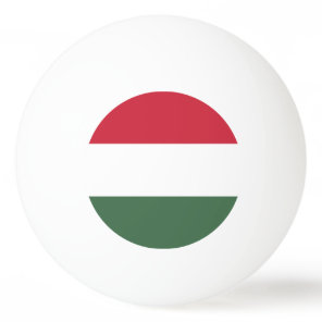 Hungary Flag Ping Pong Ball