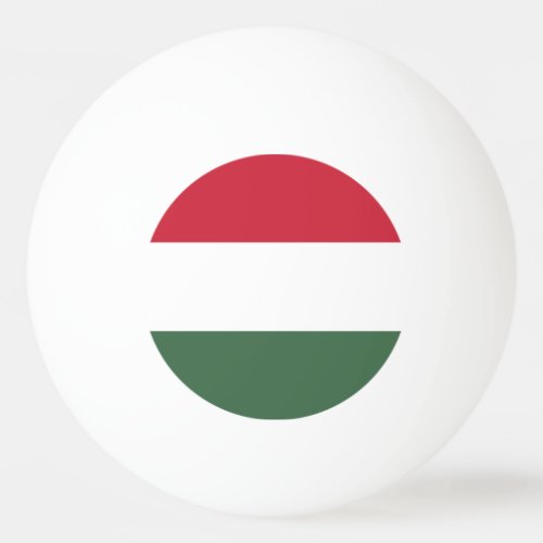 Hungary Flag Ping Pong Ball