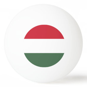 Hungary Flag Ping Pong Ball