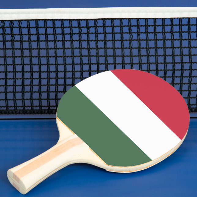Hungary flag ping pong paddle (Insitu)