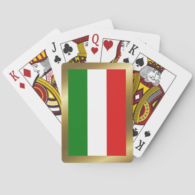 Hungary Flag Playing Cards (Back)