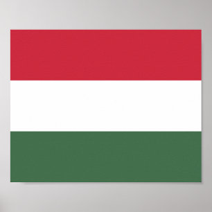 Hungary Flag Poster