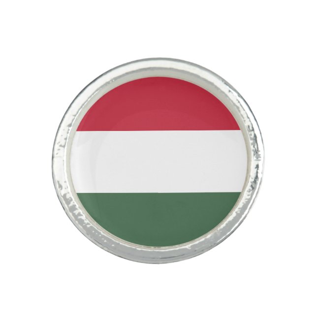 Hungary flag ring (Front)