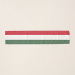 Hungary Flag Scarf<br><div class="desc">Patriotic flag of Hungary.</div>