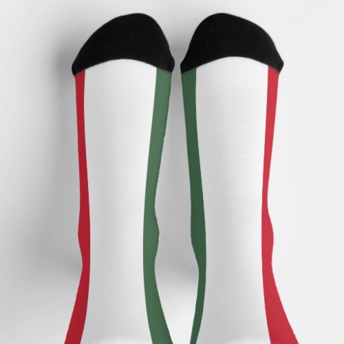 Hungary Flag Socks