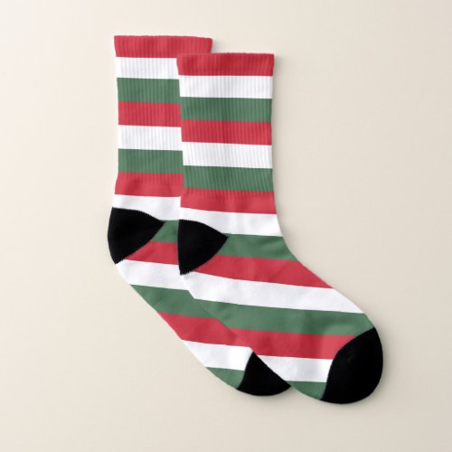 Hungary Flag Socks