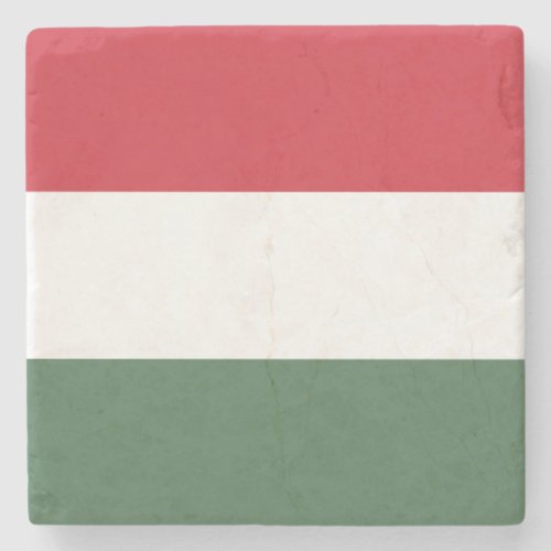 Hungary Flag Stone Coaster
