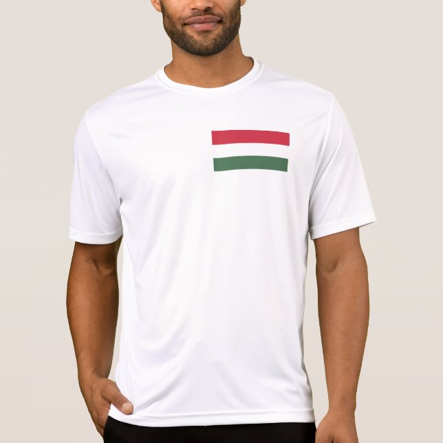 Hungary Flag T-Shirt (Front)