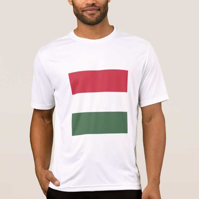 Hungary flag T-Shirt (Front)