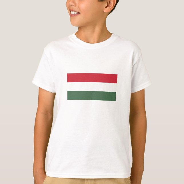 Hungary Flag T-Shirt (Front)