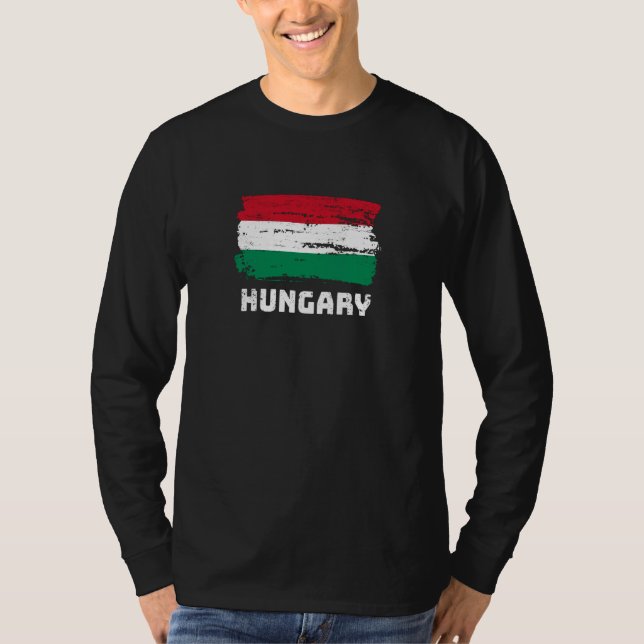 Hungary Flag T-Shirt (Front)