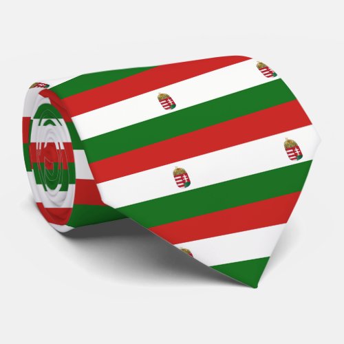  Hungary flag  Tie