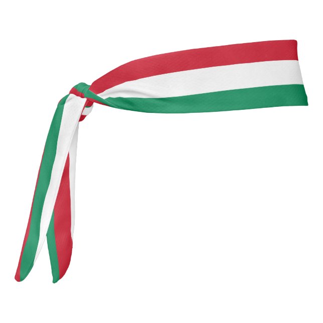 Hungary Flag Tie Headband (Rotate 270)