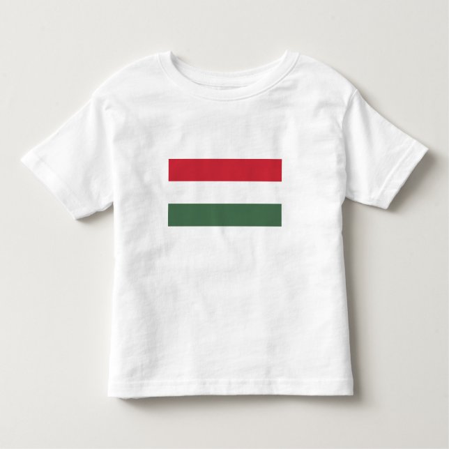 Hungary Flag Toddler T-shirt (Front)