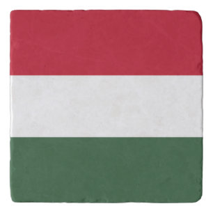 Hungary flag trivet