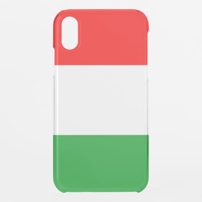 Hungary Flag Uncommon iPhone Case (Back)