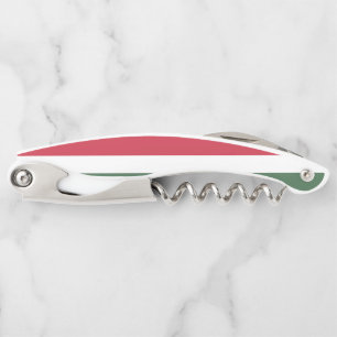 Hungary flag waiter's corkscrew