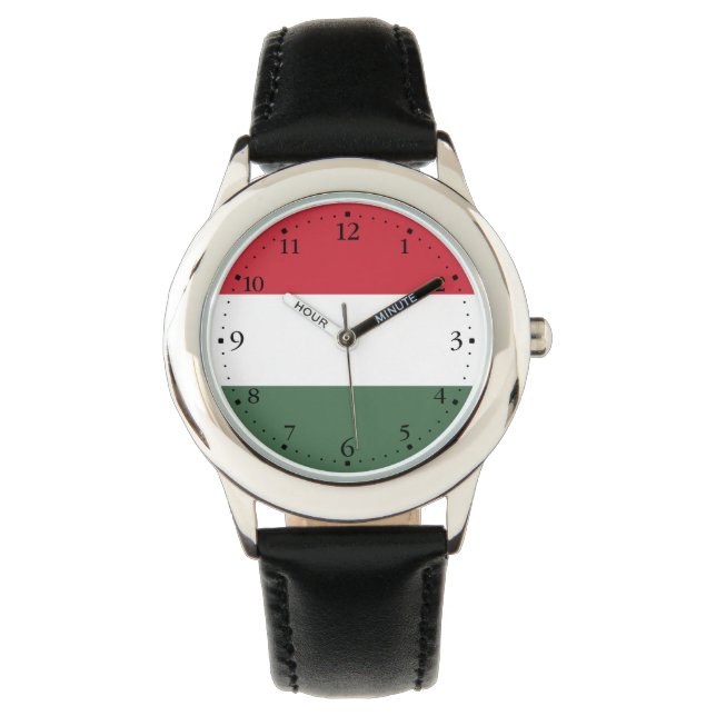 Hungary Flag Watch (Front)
