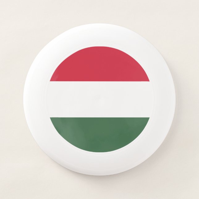 Hungary flag Wham-O frisbee (Front)