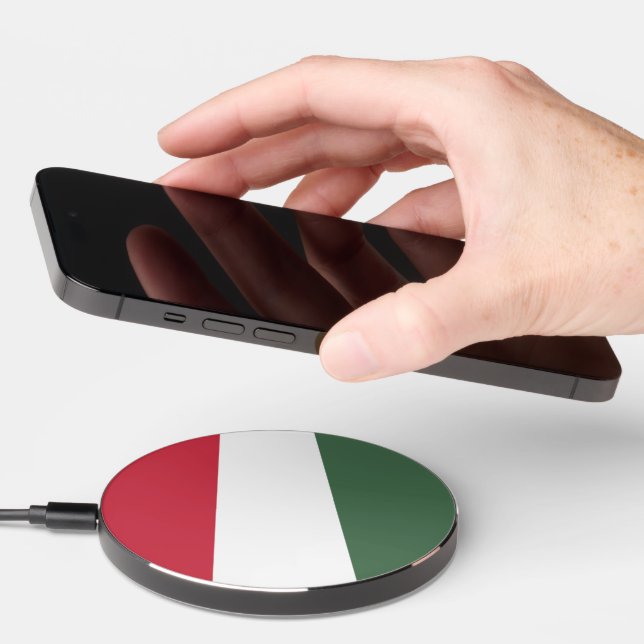 Hungary flag wireless charger  (Hand)