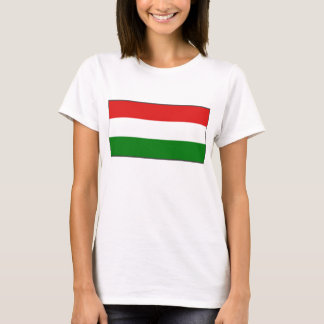 Hungary Flag x Map T-Shirt