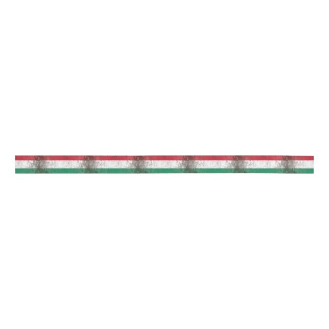 Hungary Grosgrain Ribbon (Front)