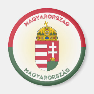 Hungary Heritage Emblem Magnet