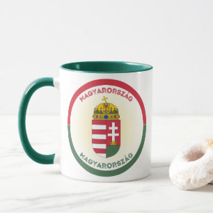 Hungary Heritage Emblem Mug