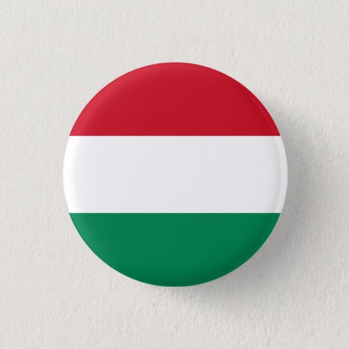 Hungary Hungarian Flag Button