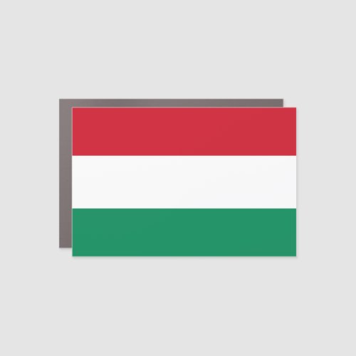 Hungary Hungarian Flag Car Magnet