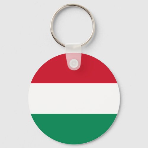 Hungary Hungarian Flag Keychain