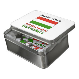 Hungary Hungarian Flag Personalized Jigsaw Puzzle